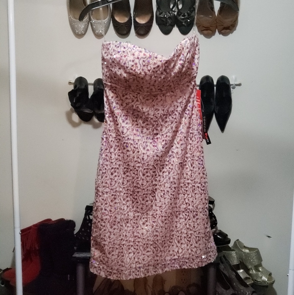 Strapless party dress